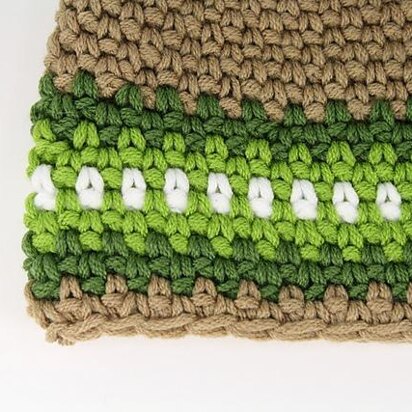 Woven Stich Crocheted Hat