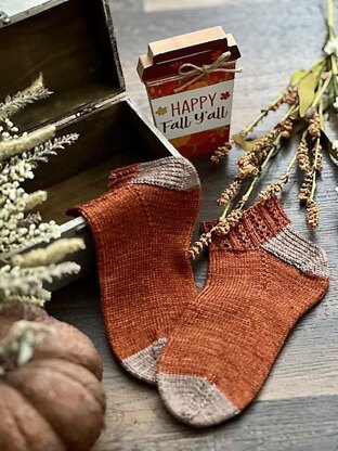 Gone Leaf Peeping Socks