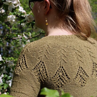 Flourish Tee - knitting pattern