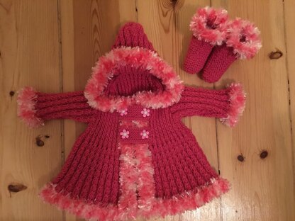 Baby Girls Jacket and Boots