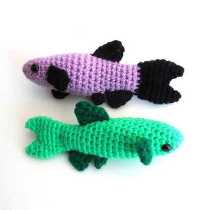 Danio Tropical Fish Amigurumi/Plush Toy