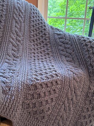 Blue Ridge Throw