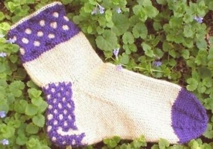 A Touch of Honey Clog Socks