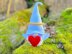 Gnome angel with heart