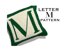 Letter M Pillow