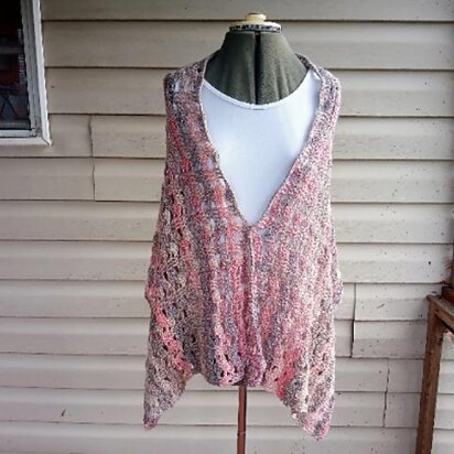 Tipped Shells Shawl