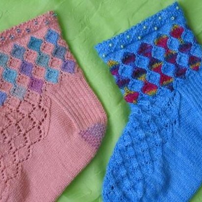 Harlequin Socks 349