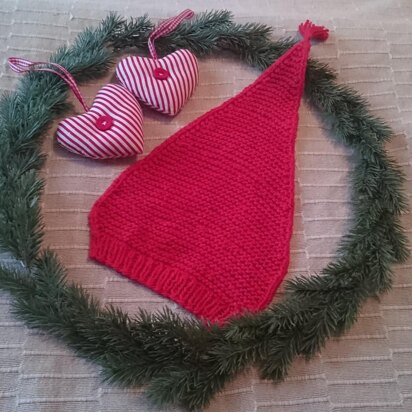 Santa's Cloth / Nisseluekluten - knitting pattern