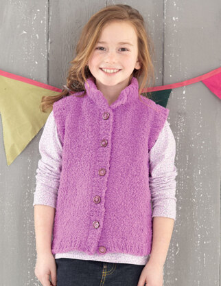 Gilets in Sirdar Snuggly Snowflake Chunky - 4595 - Downloadable PDF