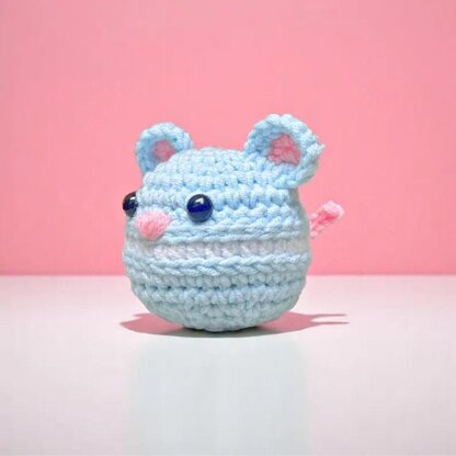 Mouse Macaron Crochet Pattern