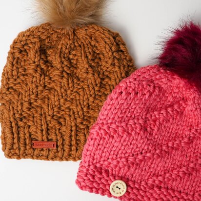 Super Chunky Beanies - knitting pattern