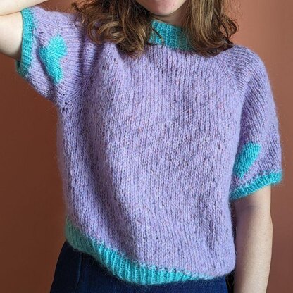Câlin: The Cozy Raglan Short Sleeves sweater