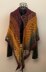 Flat Triangular Scarf "Styx"