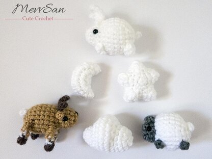 Amigurumi Mobile Shapes