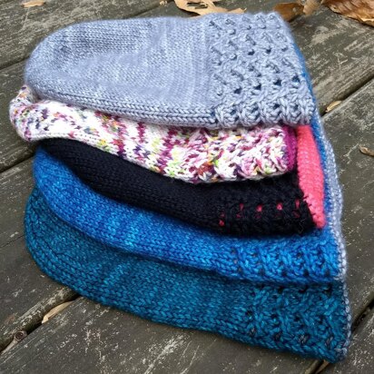 Chevlace Hat - knitting pattern