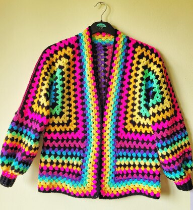 The Granny Hexagon Cardigan