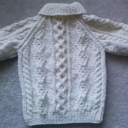 Donal Traditional Aran Jumper and Hat