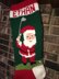 Santa Golf Stocking