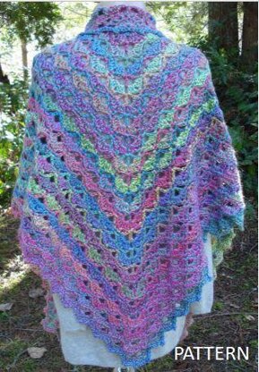 Showy Shells Shawl - PW-108