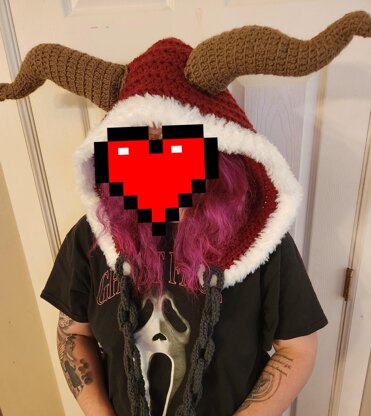 Bloody xmas hood