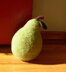 Felted Pear Doorstop