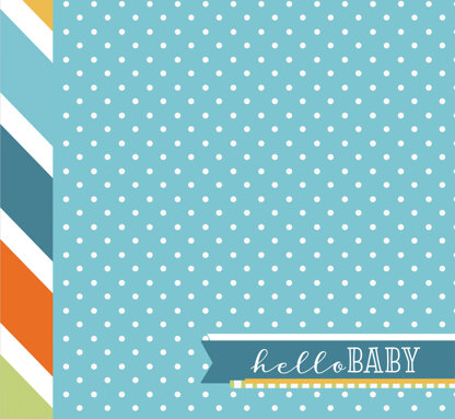 Paper House Flipbook Interactive Album - Baby Boy