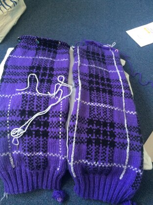 Tartan Cardigan - on hold!