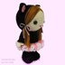 Bella in Ballerina Cat Suit - PDF Amigurumi crochet pattern