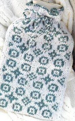 Fair Isle Hot Water Bottle Cover