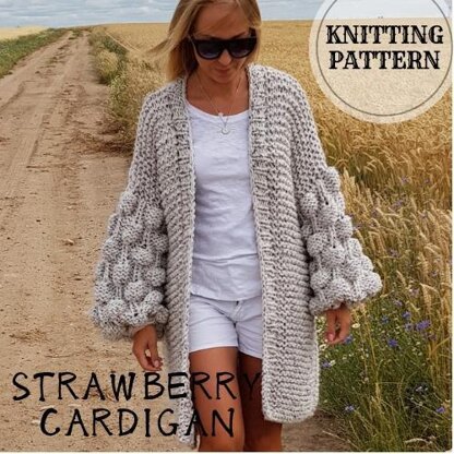 Strawberry Cardigan