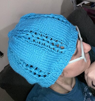 Drop Stitch Braid hat