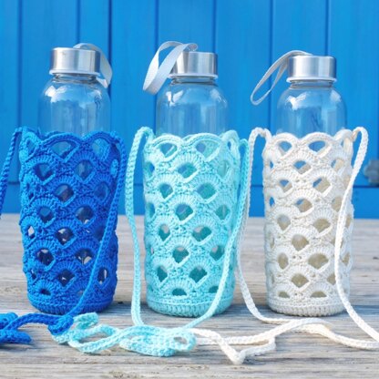 Crochet Water Bottle Bag