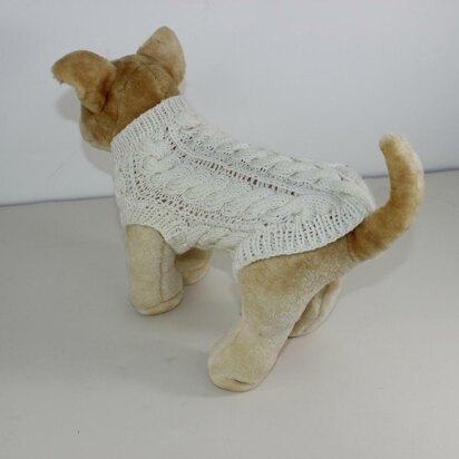 Small Dog Cricket Sweater - knitting pattern