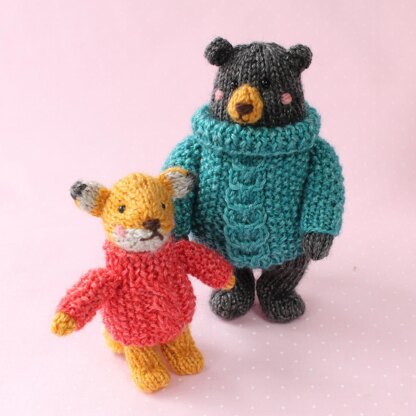 Jumper Bear and Fox