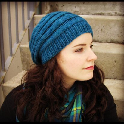 Hengpai - A Drop Stitch Slouch - knitting pattern