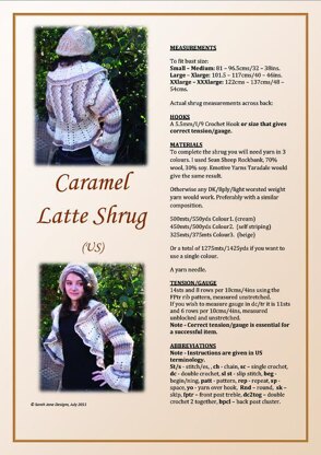 Caramel Latte Shrug