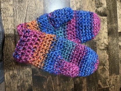 Colorful mittens