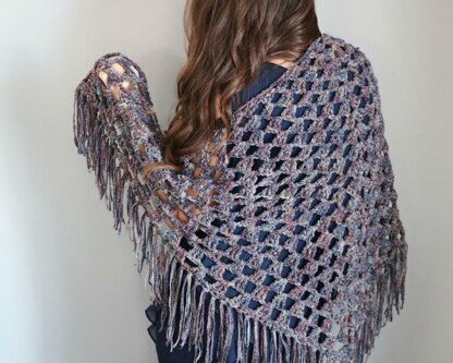 Shimmer Triangle Shawl