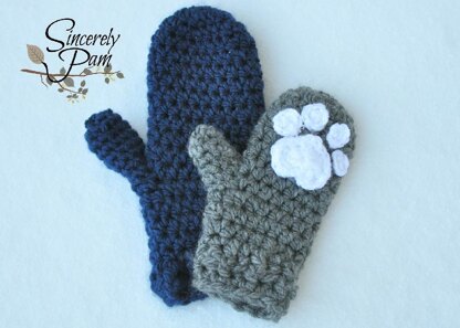 Un'bear'ably Cute Mittens