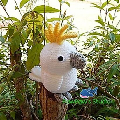 Amigurumi Cockatoo Pattern No.37