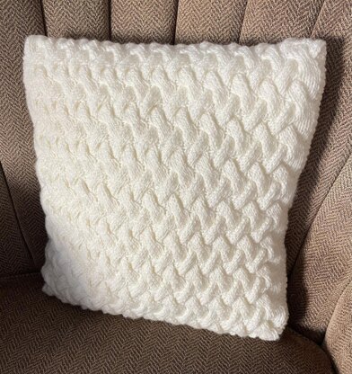 Cozy Cable Pillow Cover
