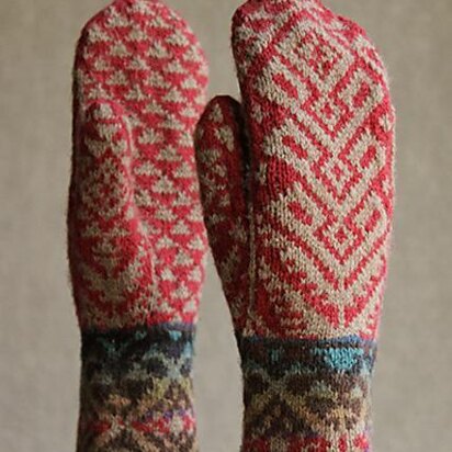 Kilim mittens