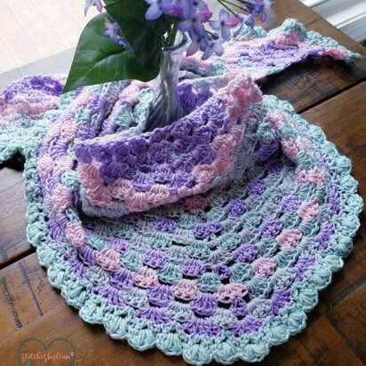 Wildflower Crochet Shawl