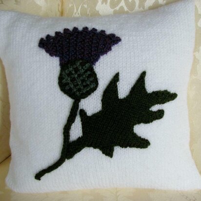 Scottish Thistle Cushion Cover