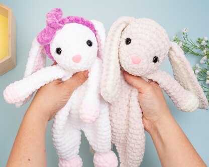Crochet Bunny Lovey Pattern – Bunny Snuggler Crochet Pattern