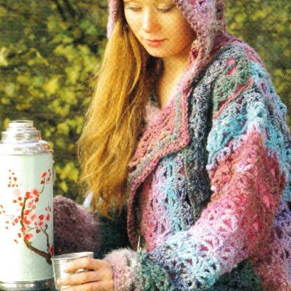 Crochet Pattern for Jacket with Hood