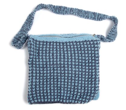 Bee Stitch Bag in Deramores Studio DK Acrylic - Downloadable PDF