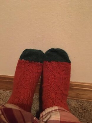 Winterberry Socks