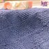 Seed Stitch Entrelac Washcloth