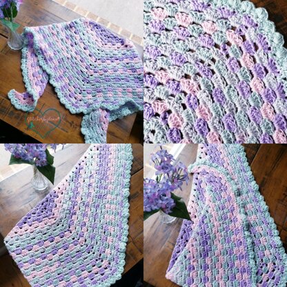 Wildflower Crochet Shawl